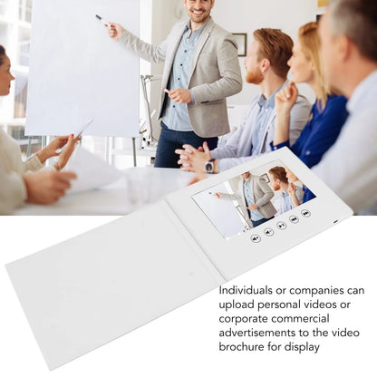 Video Greeting Card Video Brochure Electronic Greeting Card with LCD Screen for Birthday Gift Father's Day Mother's Day